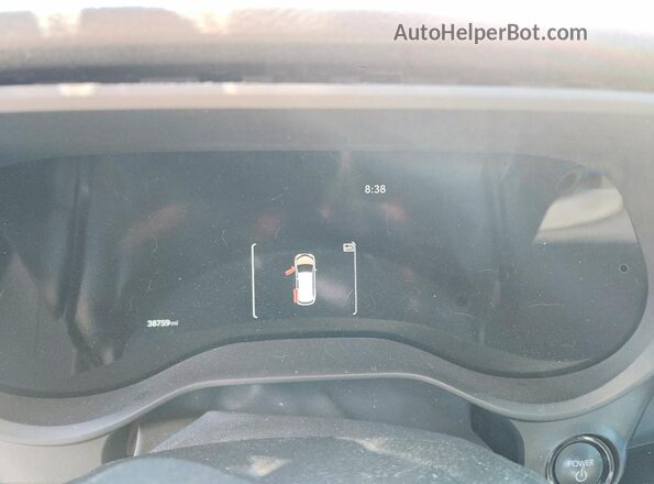 5TDESKFC8SS157708 2025 TOYOTA SIENNA Gray Սարքավորումների վահանակի տեսք
