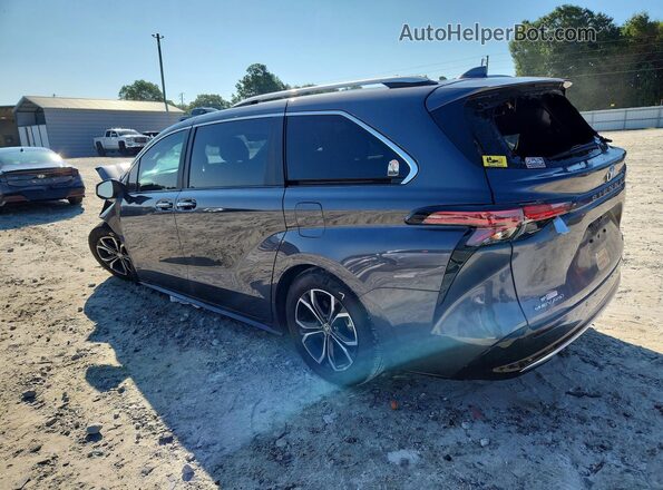 5TDESKFC8SS157708 2025 TOYOTA SIENNA Gray Հետևի ձախ