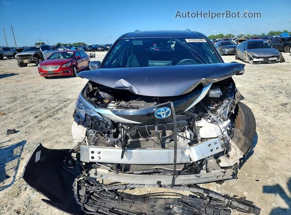 5TDESKFC8SS157708 2025 TOYOTA SIENNA Gray Դիմացի տեսք