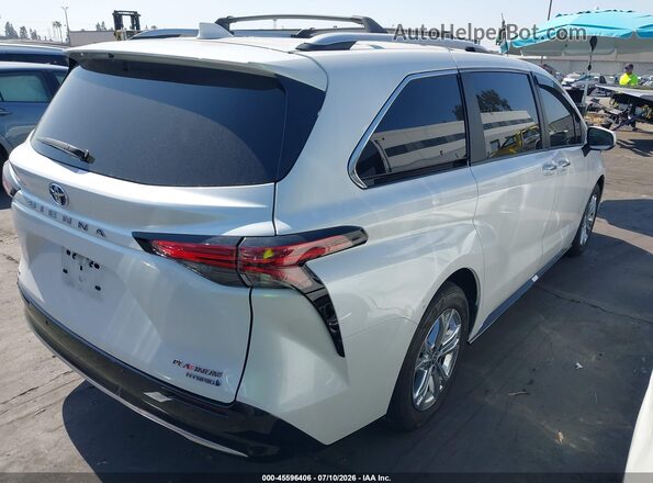 5TDESKFC9RS148820 2024 TOYOTA SIENNA White უკანა მარჯვენა