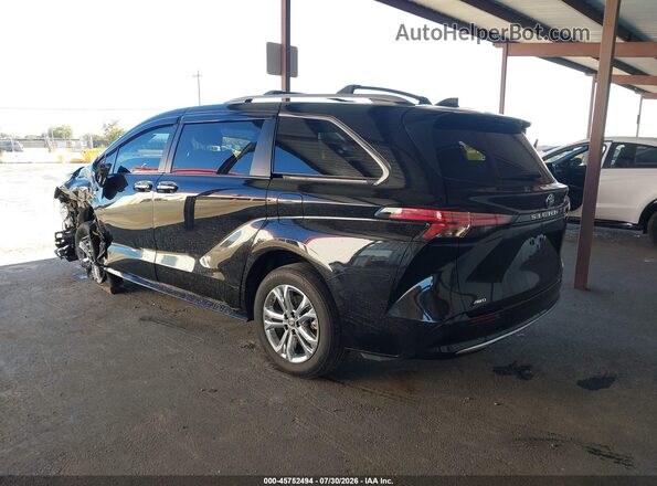 5TDESKFCXNS062233 2022 TOYOTA SIENNA Черный Задняя левая четверть