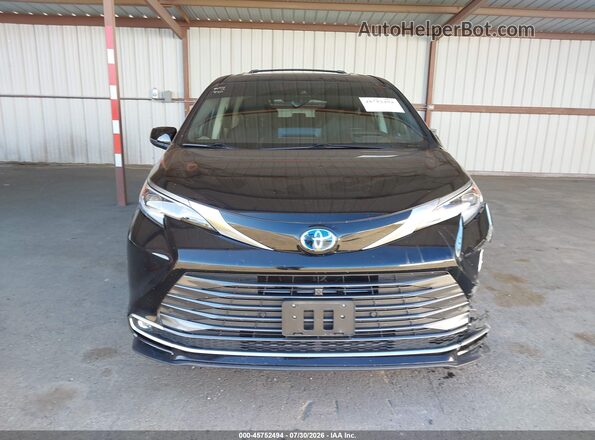 5TDESKFCXNS062233 2022 TOYOTA SIENNA Черный Вид щитка приборов
