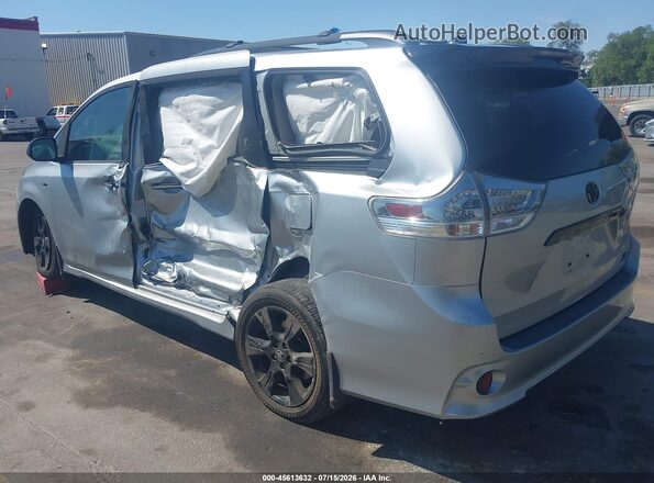 5TDEZ3DC5LS239367 2020 TOYOTA SIENNA Серебряный Задняя левая четверть