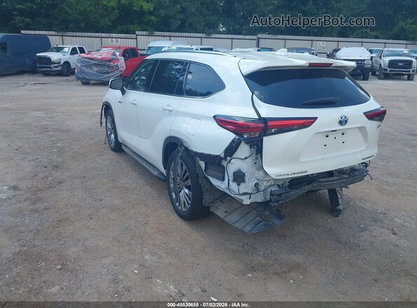 5TDFARAHXMS010098 2021 TOYOTA HIGHLANDER Cream Задня ліва чверть