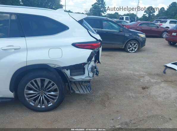 5TDFARAHXMS010098 2021 TOYOTA HIGHLANDER Cream 
