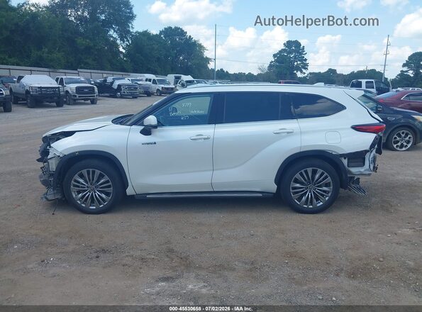 5TDFARAHXMS010098 2021 TOYOTA HIGHLANDER Cream 