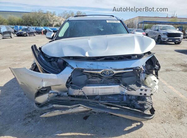 5TDFARAHXMS011512 2021 TOYOTA HIGHLANDER Silver Vista frontal