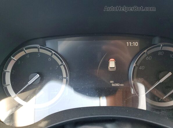 5TDFZRAH3NS100025 2022 TOYOTA HIGHLANDER Blue Instrument cluster view