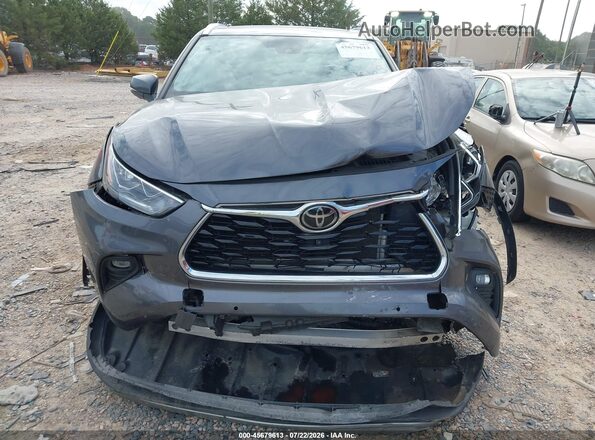 5TDFZRAH4MS067275 2021 TOYOTA HIGHLANDER Gray ხელსაწყოთა პანელის ხედი