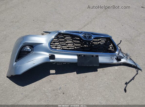 5TDFZRAH8LS010270 2020 TOYOTA HIGHLANDER Silver Vista del salpicadero