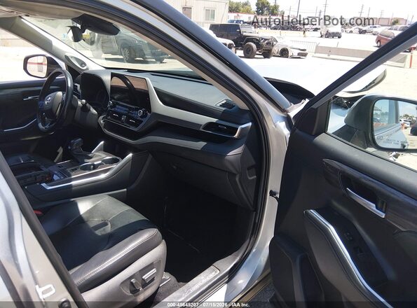 5TDFZRAH8LS010270 2020 TOYOTA HIGHLANDER Silver Vista interior delantera