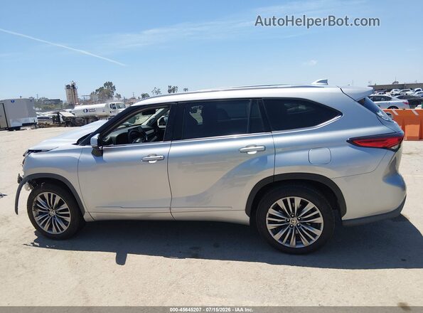 5TDFZRAH8LS010270 2020 TOYOTA HIGHLANDER Silver Vista interior de 360 grados