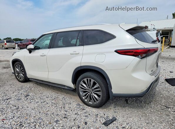 5TDFZRBH1LS048311 2020 TOYOTA HIGHLANDER White Tył lewy