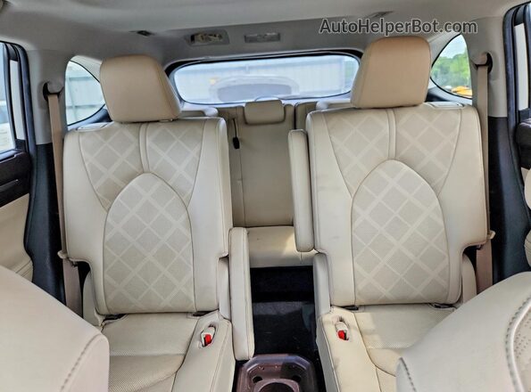 5TDFZRBH1LS048311 2020 TOYOTA HIGHLANDER White Widok tylnych siedzeń