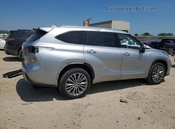 5TDFZRBH1MS098708 2021 TOYOTA HIGHLANDER Gray Tył prawy