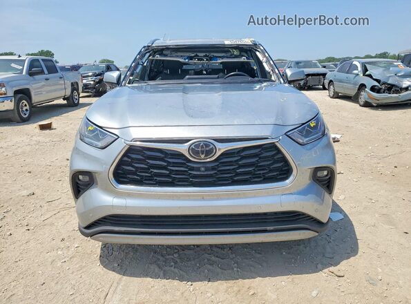 5TDFZRBH1MS098708 2021 TOYOTA HIGHLANDER Gray Widok z przodu