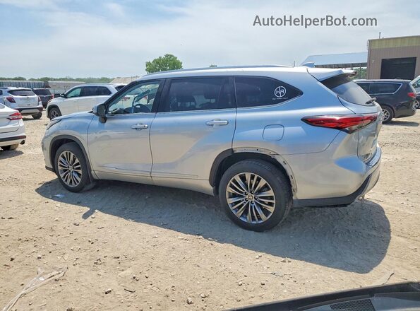 5TDFZRBH1MS098708 2021 TOYOTA HIGHLANDER Gray Tył lewy