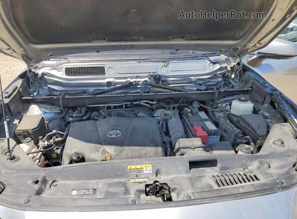 5TDFZRBH1MS098708 2021 TOYOTA HIGHLANDER Gray Widok komory silnika