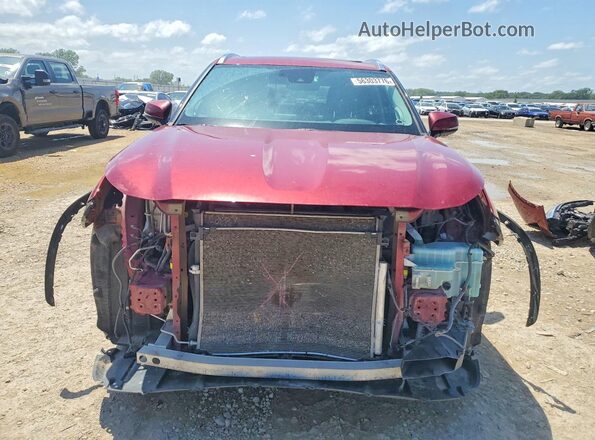 5TDFZRBH2MS159130 2021 TOYOTA HIGHLANDER Red წინა ხედი