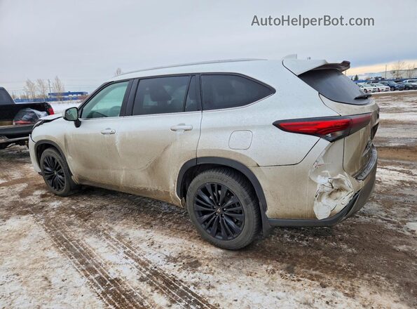 5TDFZRBH2NS214743 2022 TOYOTA HIGHLANDER White უკანა მარცხენა