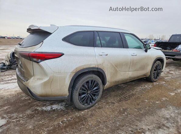 5TDFZRBH2NS214743 2022 TOYOTA HIGHLANDER White უკანა მარჯვენა