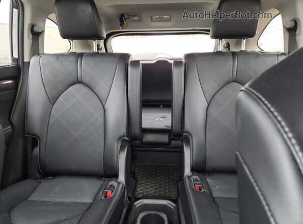 5TDFZRBH2NS214743 2022 TOYOTA HIGHLANDER White უკანა სავარძლების ხედი