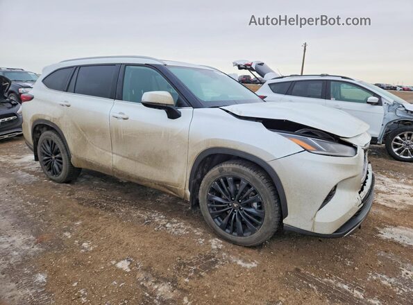 5TDFZRBH2NS214743 2022 TOYOTA HIGHLANDER White წინა მარჯვენა