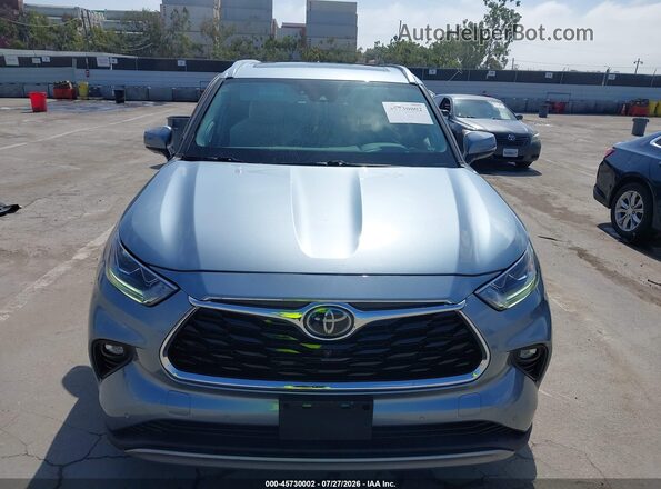 5TDFZRBH3LS001667 2020 TOYOTA HIGHLANDER Gray Սարքավորումների վահանակի տեսք