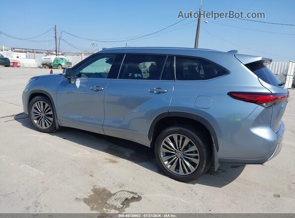 5TDFZRBH3LS001667 2020 TOYOTA HIGHLANDER Gray Սալոնի 360 աստիճան տեսք