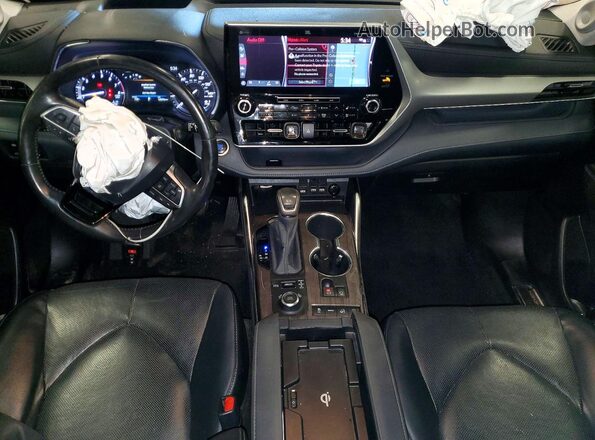 5TDFZRBH3LS017674 2020 TOYOTA HIGHLANDER Blue Vista del salpicadero