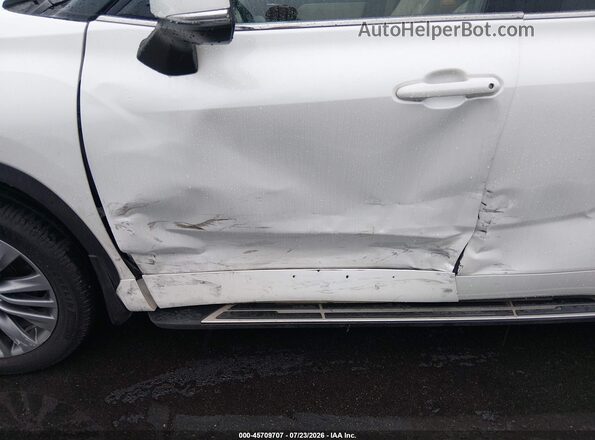 5TDFZRBH3LS036631 2020 TOYOTA HIGHLANDER White წინა ხედი