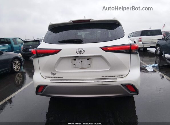 5TDFZRBH3LS036631 2020 TOYOTA HIGHLANDER White 