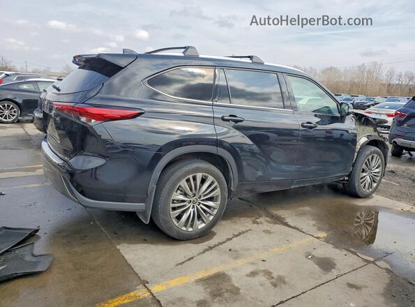 5TDFZRBH3MS120952 2021 TOYOTA HIGHLANDER Черный Задняя правая четверть