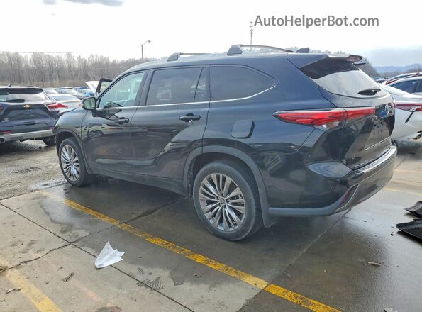 5TDFZRBH3MS120952 2021 TOYOTA HIGHLANDER Черный Задняя левая четверть