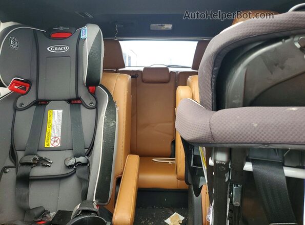 5TDFZRBH5LS016123 2020 TOYOTA HIGHLANDER Черный Вид задних сидений