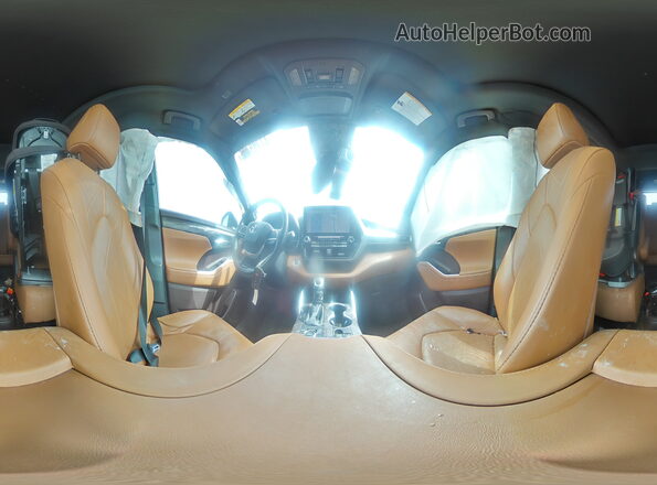 5TDFZRBH5LS016123 2020 TOYOTA HIGHLANDER Черный Панорамный вид салона 360°