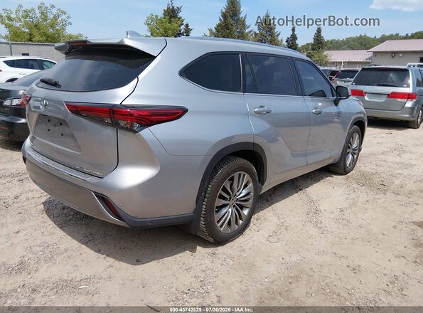 5TDFZRBH5LS052281 2020 TOYOTA HIGHLANDER Silver Rear right