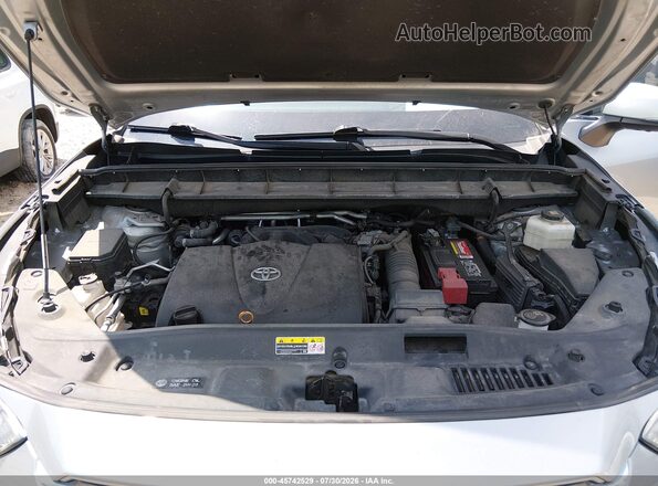 5TDFZRBH5LS052281 2020 TOYOTA HIGHLANDER Silver Rear view