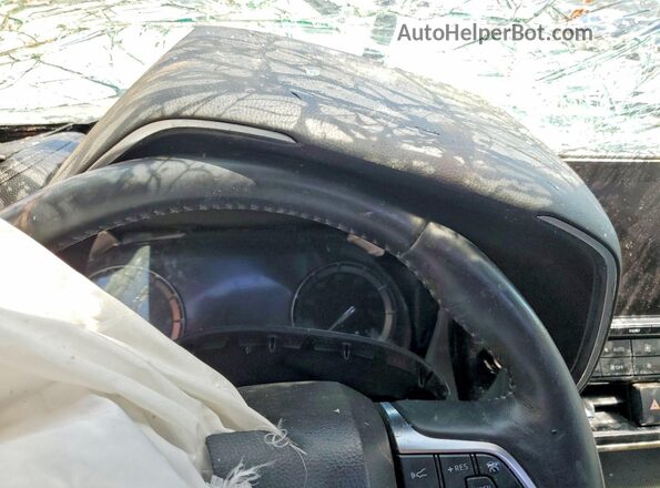 5TDFZRBH5MS063511 2021 TOYOTA HIGHLANDER Серебряный Вид щитка приборов
