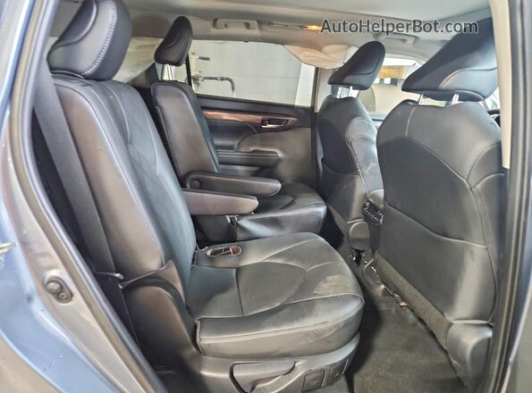 5TDFZRBH6MS086568 2021 TOYOTA HIGHLANDER Blue Սալոնի հետևի տեսք