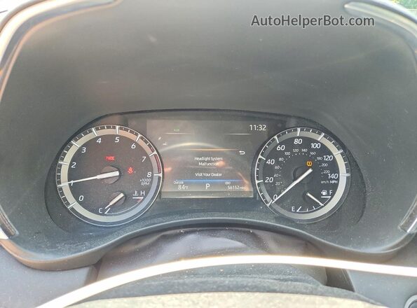 5TDFZRBH8MS093912 2021 TOYOTA HIGHLANDER Silver ხელსაწყოთა პანელის ხედი