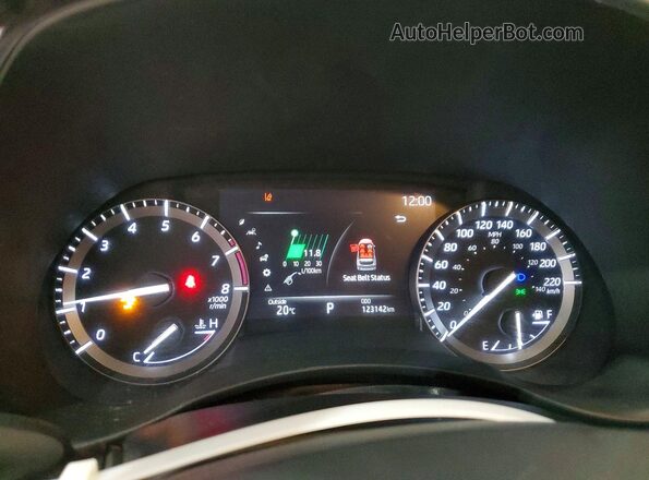 5TDFZRBH9LS050128 2020 TOYOTA HIGHLANDER White Սարքավորումների վահանակի տեսք