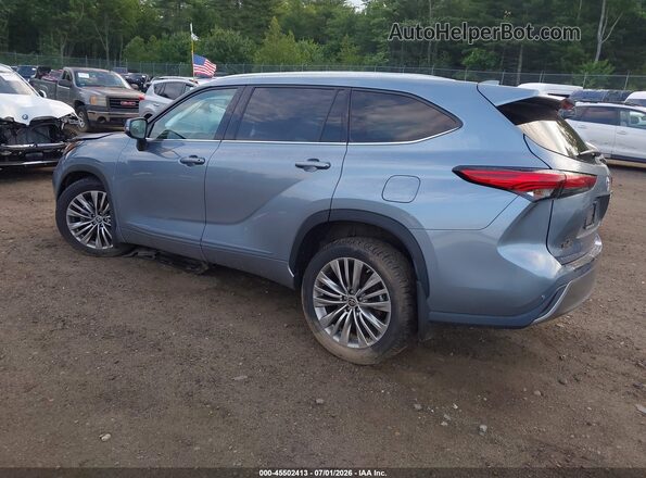 5TDFZRBH9NS193390 2022 TOYOTA HIGHLANDER Серый Задняя левая четверть