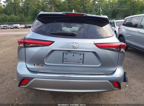 5TDFZRBH9NS193390 2022 TOYOTA HIGHLANDER Серый 