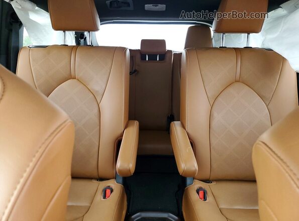5TDFZRBHXMS122665 2021 TOYOTA HIGHLANDER Black Հետևի նստատեղերի տեսք