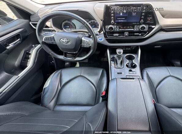 5TDGARAH0MS012401 2021 TOYOTA HIGHLANDER Черный Вид наклейки с VIN-кодом