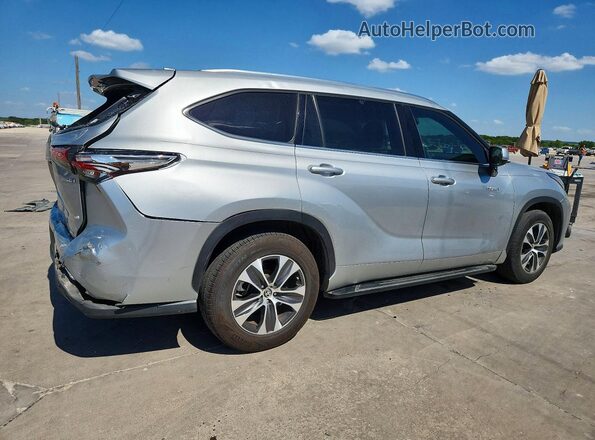 5TDGARAH2LS500215 2020 TOYOTA HIGHLANDER Silver უკანა მარჯვენა
