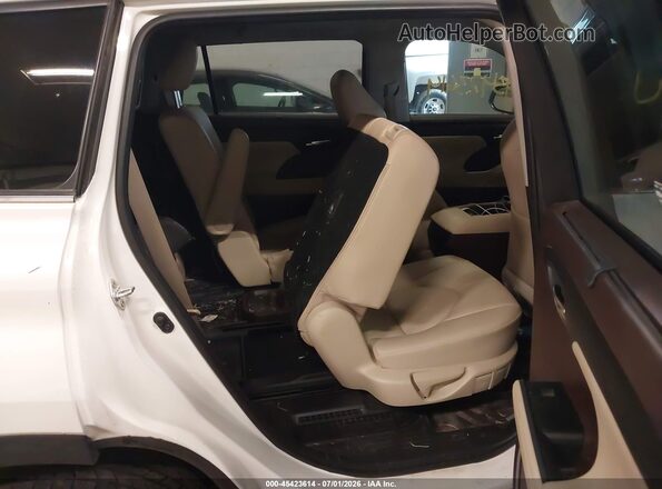 5TDGARAHXLS501788 2020 TOYOTA HIGHLANDER White VIN sticker view