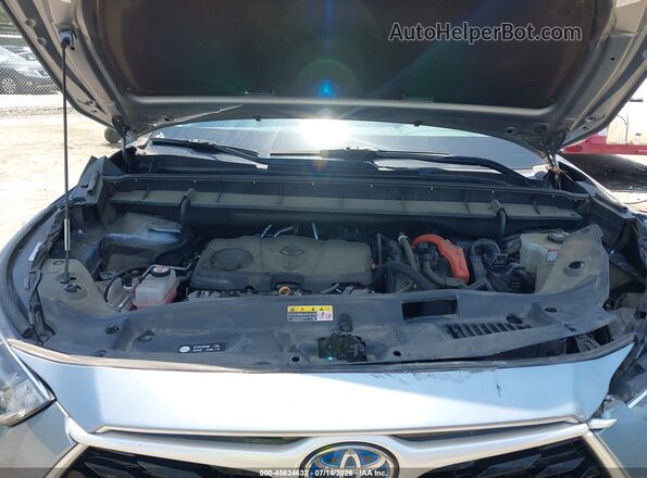 5TDGBRCH2MS067040 2021 TOYOTA HIGHLANDER Blue უკანა ხედი