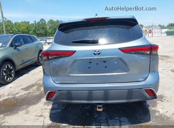 5TDGBRCH2MS067040 2021 TOYOTA HIGHLANDER Blue 